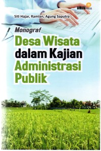 Monograf Desa Wisata dalam Kajian Administrasi Publik