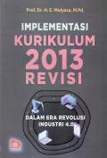 Implementasi kurikulum 2013 revisi