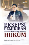 Eksepsi Pemikiran Tentang Hukum