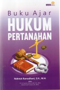 Buku Ajar Hukum Pertanahan