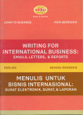 Writng for international business: emails, letters, & reports