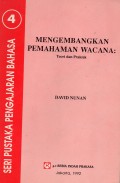 Mengembangkan pemahaman wacana: teori dan praktek