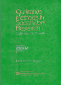 Qualitative methods in social work research : challenges and rewards