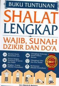Buku tuntunan shalat lengkap wajib, sunnah dizikir dan doa