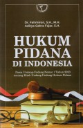 Hukum Pidana Di Indonesia