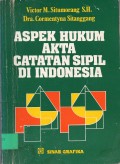 Aspek Hukum Akta Catatan Sipil di Indonesia