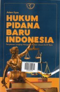 Hukum Pidana Baru  Indonesia