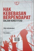 Hak Kebebasan Berpendapat Dalam Konstitusi