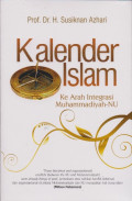 Kalender islam ke arah integrasi Muhammadiyah-NU