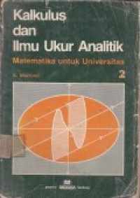 Kalkulus dan Ilmu Ukur Analitik 2