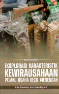 Eksplorasi Karakteristik Kewirausahaan Pelaku Usaha Kecil Menengah