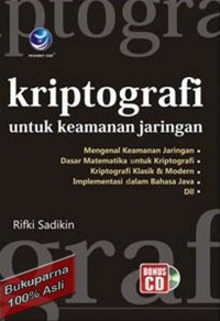 Kriptografi untuk keamanan jaringan