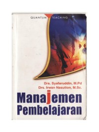 Manajemen pembelajaran