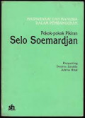 Masyarakat dan manusia dalam pembangunan : Pokok-pokok pikiran Selo Soemardjan
