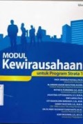 Modul kewirausahaan : untuk program strata 1
