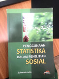 Penggunaan statistika dalam penelitian sosial