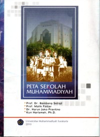 Peta sekolah Muhammadiyah
