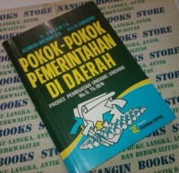 Proses pembuatan Undang-undang no. 5 th. 1974 tentang pokok-pokok pemerintahan di daerah