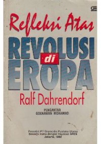 Refleksi Atas Revolusi Di Eropa