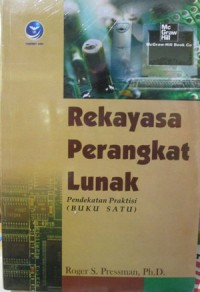 Rekayasa perangkat lunak : pendekatan praktisi, Buku Satu