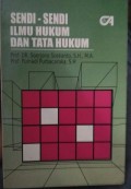 sendi-sendi ilmu hukum dan tata hukum