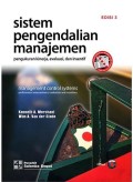 Sistem Pengendalian Manajemen : Pengukuran Kinerja, Evaluasi dan Insentif