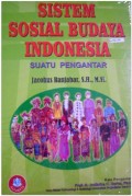 Sistem sosial budaya Indonesia