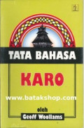 Tata bahasa karo