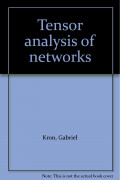 Tensor analysis of networks