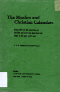 The muslim and christian calendars