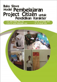 Buku siswa model pembelajaran project citizen untuk pendidikan karakter