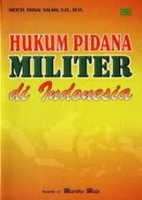 Hukum pidana militer di Indonesia