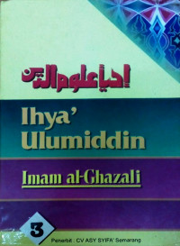 Ihya' Ulumiddin Vol. 2,3,5,6,7,9