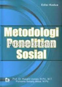 Metodologi penelitian sosial
