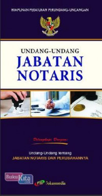 Undang-undang jabatan notaris