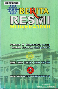 Berita resmi muhammadiyah no.03/2002