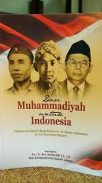 Dari muhammadiyah untuk Indonesia